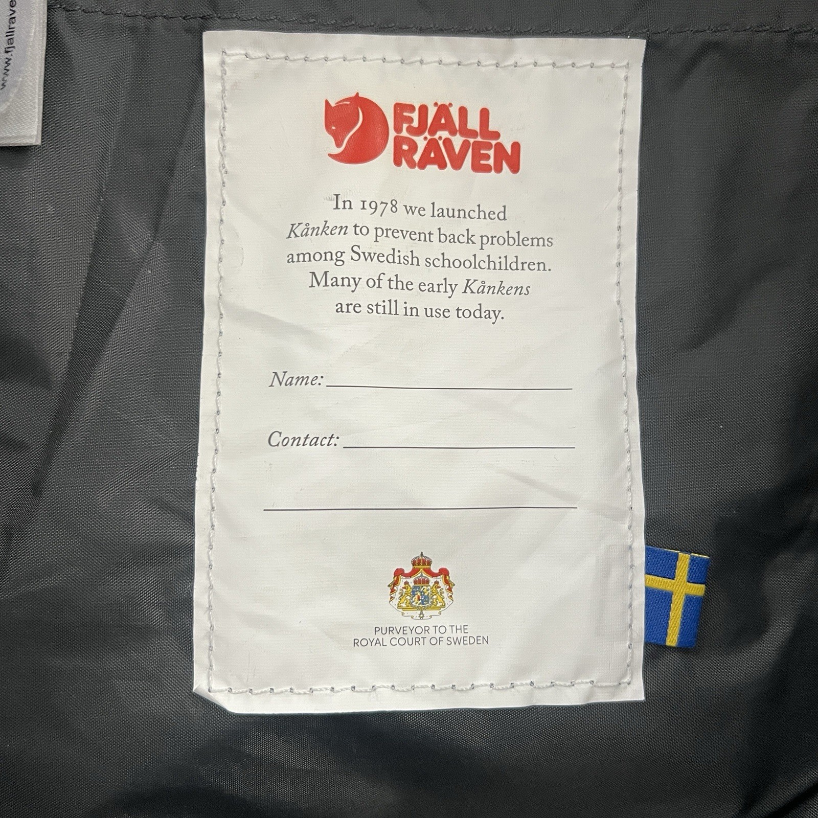 Fjallraven Kanken Backpack Super Grey 23510 Sweden Outdoor Travel Utility Pack