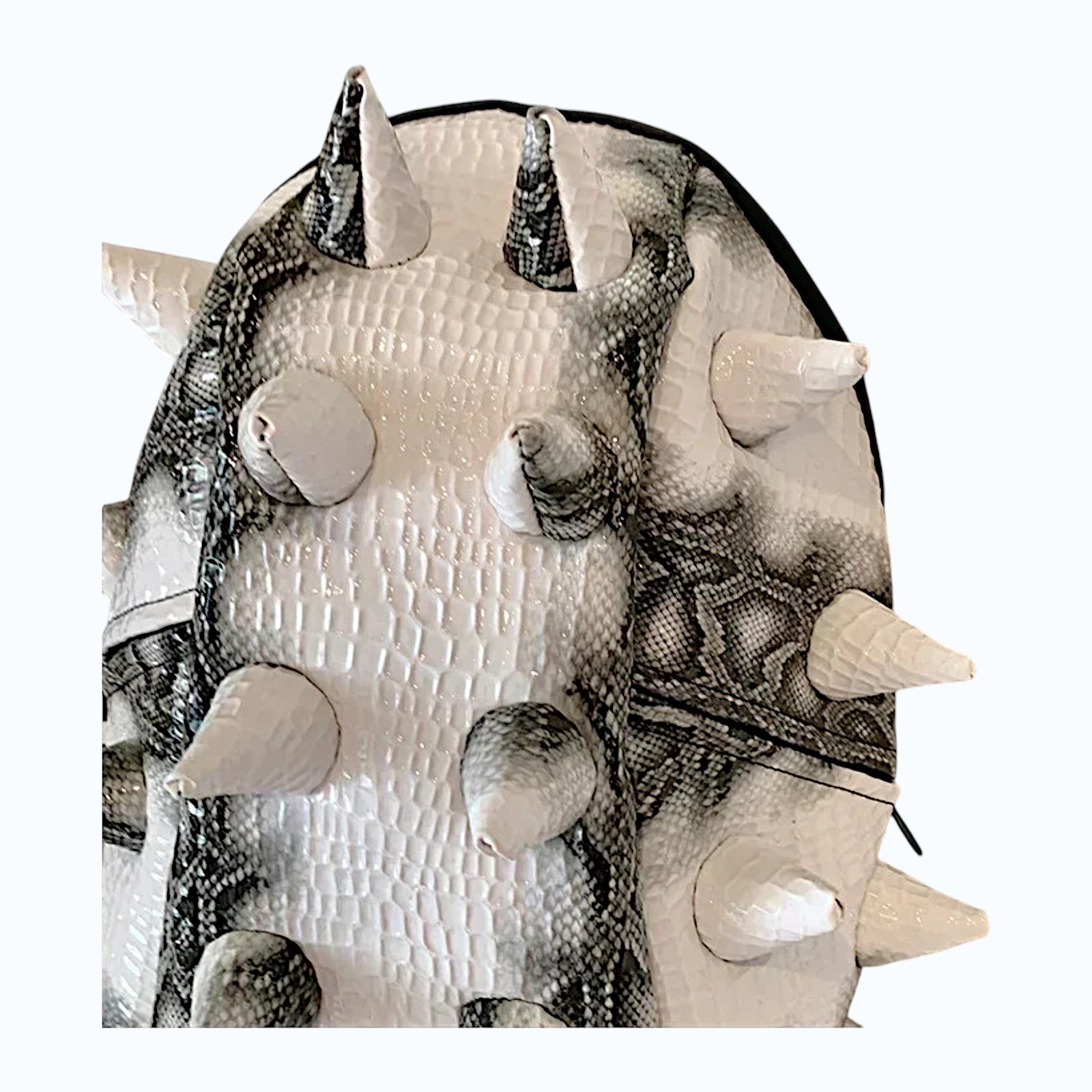 Spike Hedgehog 3D Backpack Snake Python Print Punk Gothic Grunge Alternative Bag