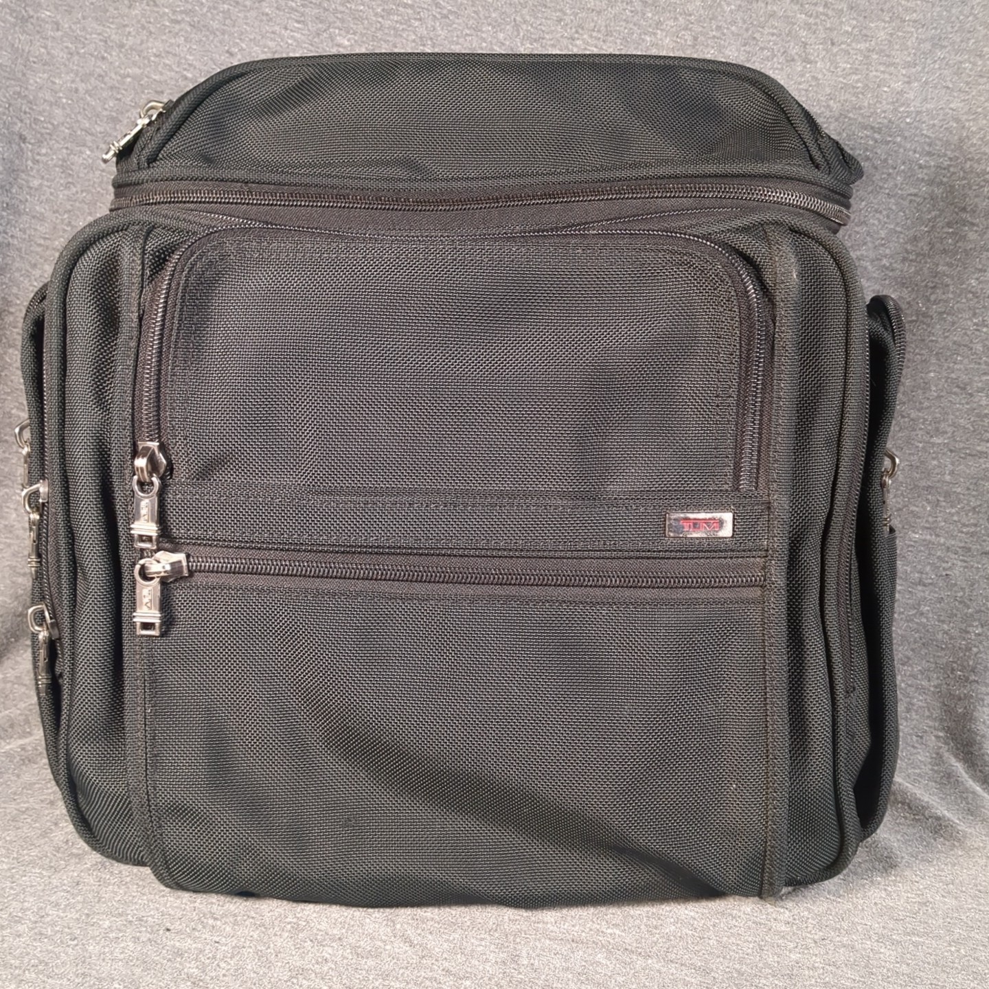 TUMI 26086D4 T-Pass Laptop Backpack Black Nylon Carry On Pockets