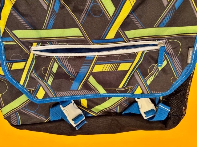 EMBARK Technicolor Messenger Bag, Medium-Sized, NEW WITH TAGS, FREE SHIPPING