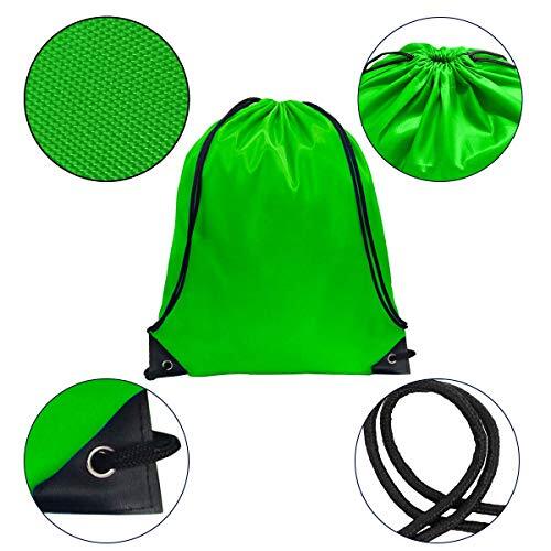 Drawstring Bags Bulk 40 Pcs Draw String Bags Nylon Cinch Bags Gym Drawstring
