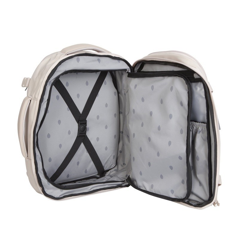 Nylon Travel Backpack W/ 15in Laptop Sleeve Durable Zippered Tote Bag Adventure