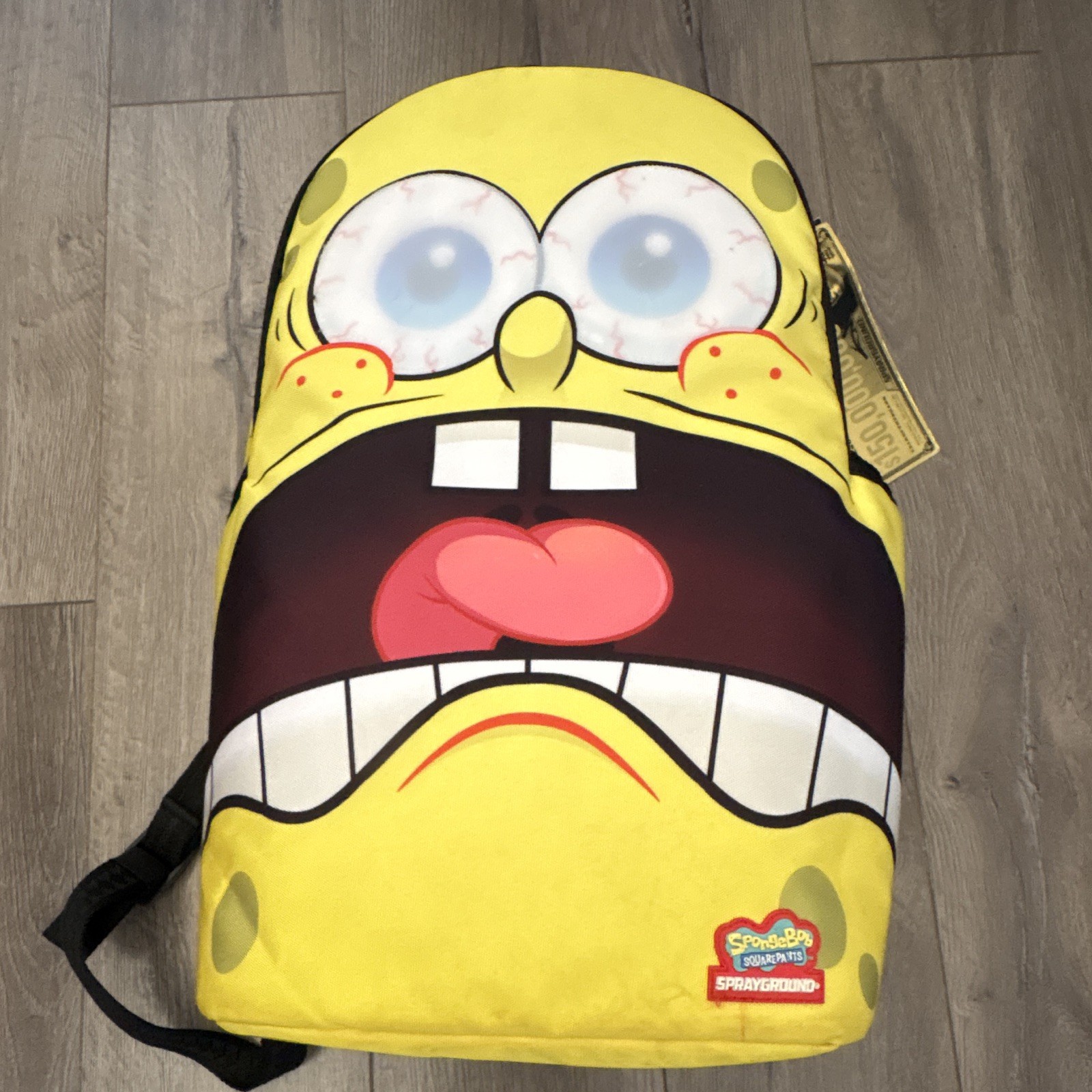 Sprayground x SpongeBob SquarePants Patch Eyes Backpack LIMITED EDITION WITH TAG