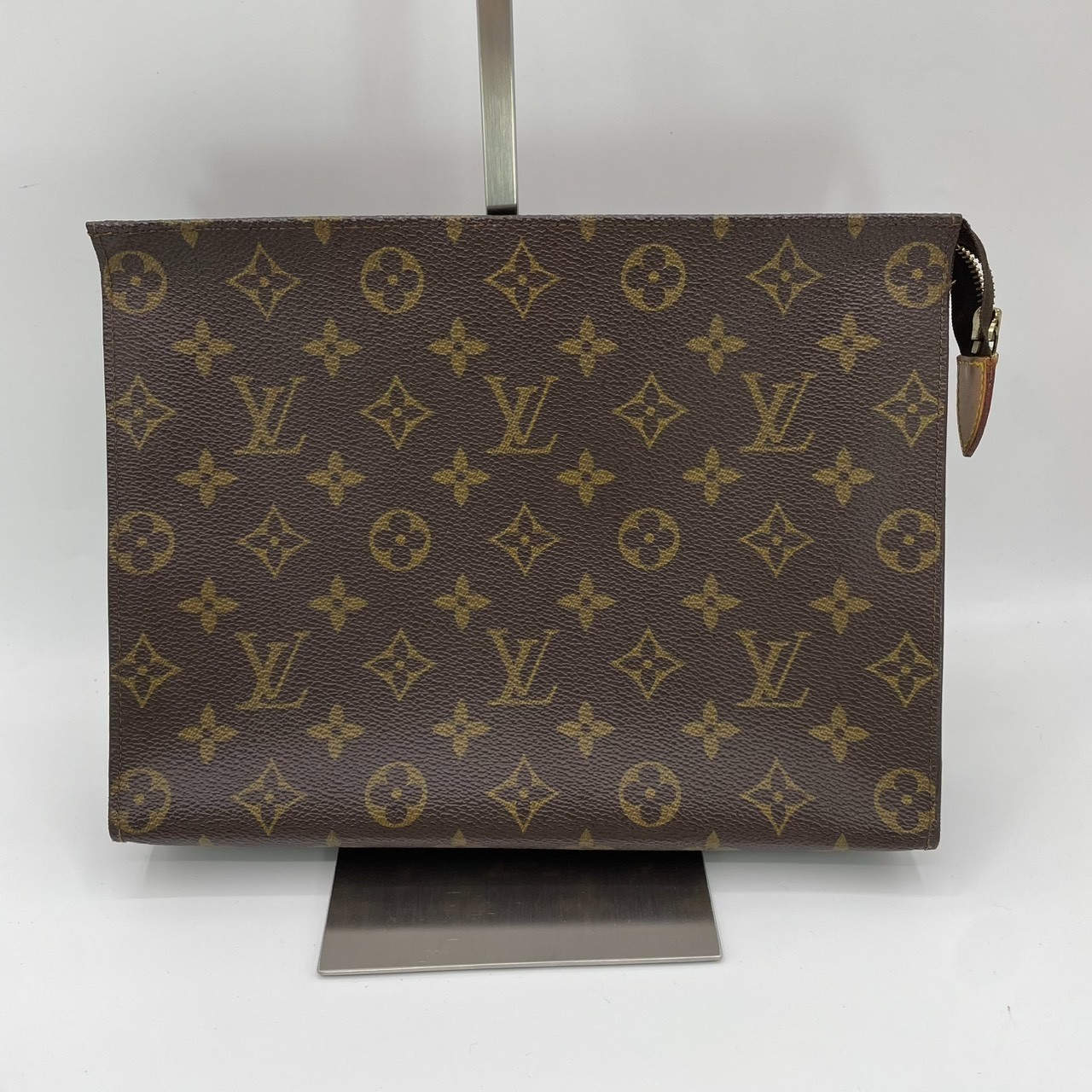 Auth Louis Vuitton Monogram Pochette Toilette 26 Clutch Bag M47542 （E153）