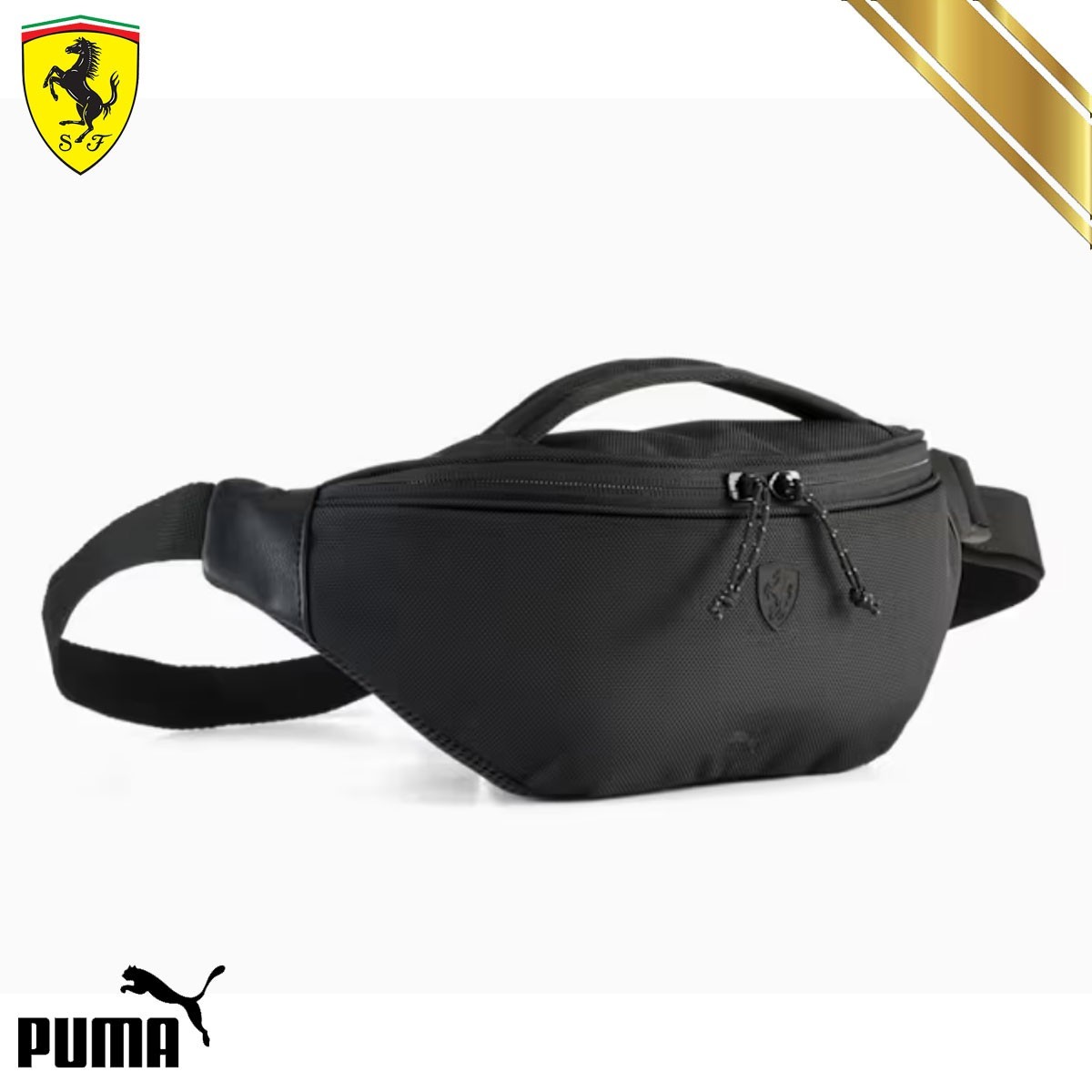Scuderia Ferrari Pro Modern Waist Bag Iconic Logo Travel Pack – Puma Original