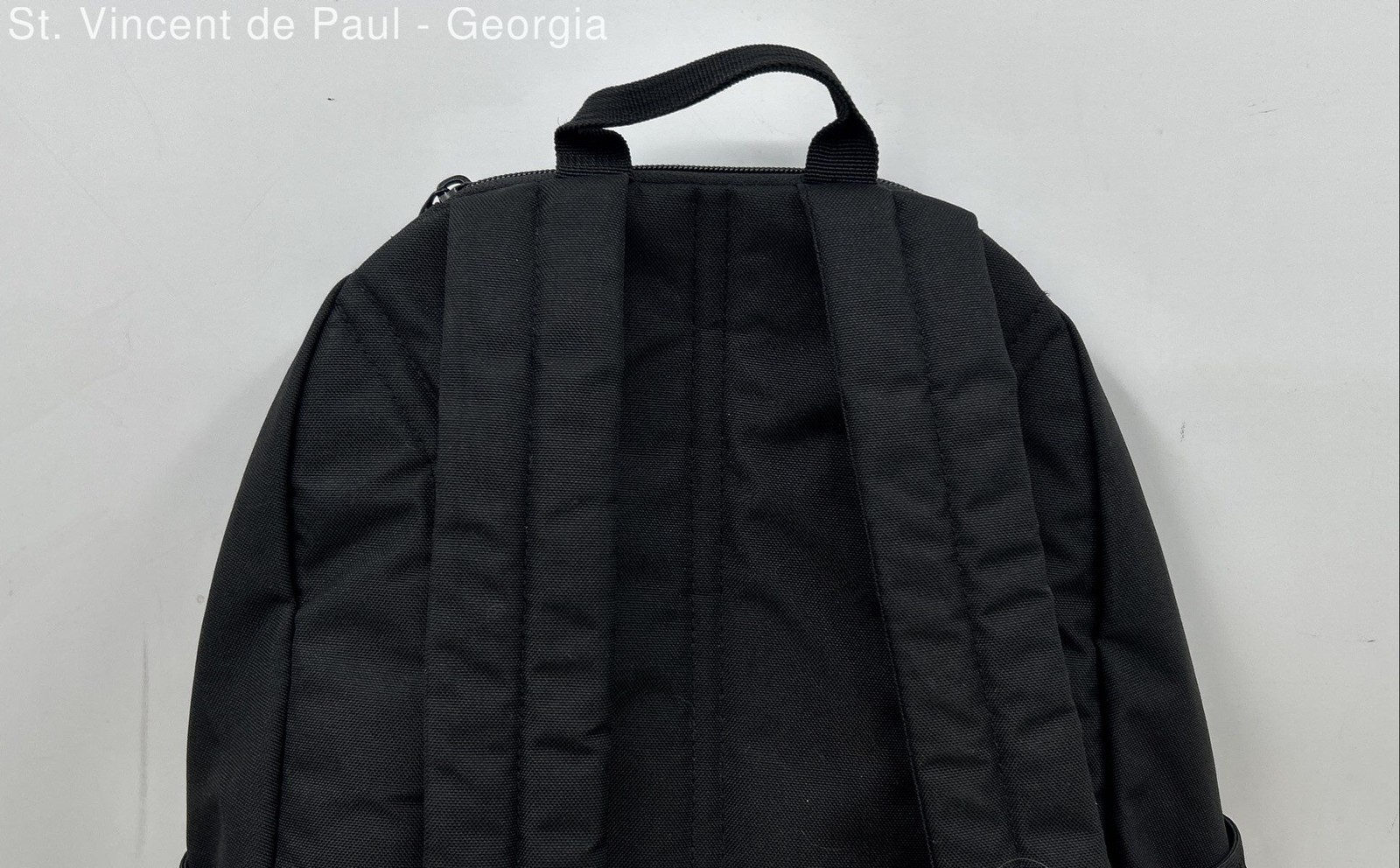 Adidas Classic 3S 4 Backpack Fits 16″ Laptop Jersey Black Bookbag Great Cond.