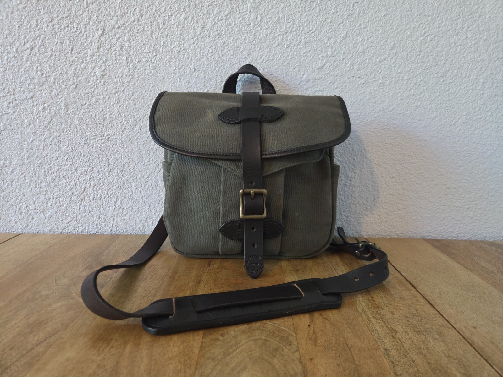 Filson Small Rugged Twill Field Bag | Otter Green | Made in USA | MSRP $465