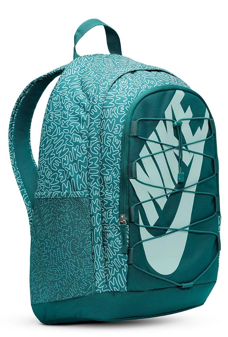 Nike Hayward Scribble Backpack School Travel Work Bag Teal Green Adult Kid Large