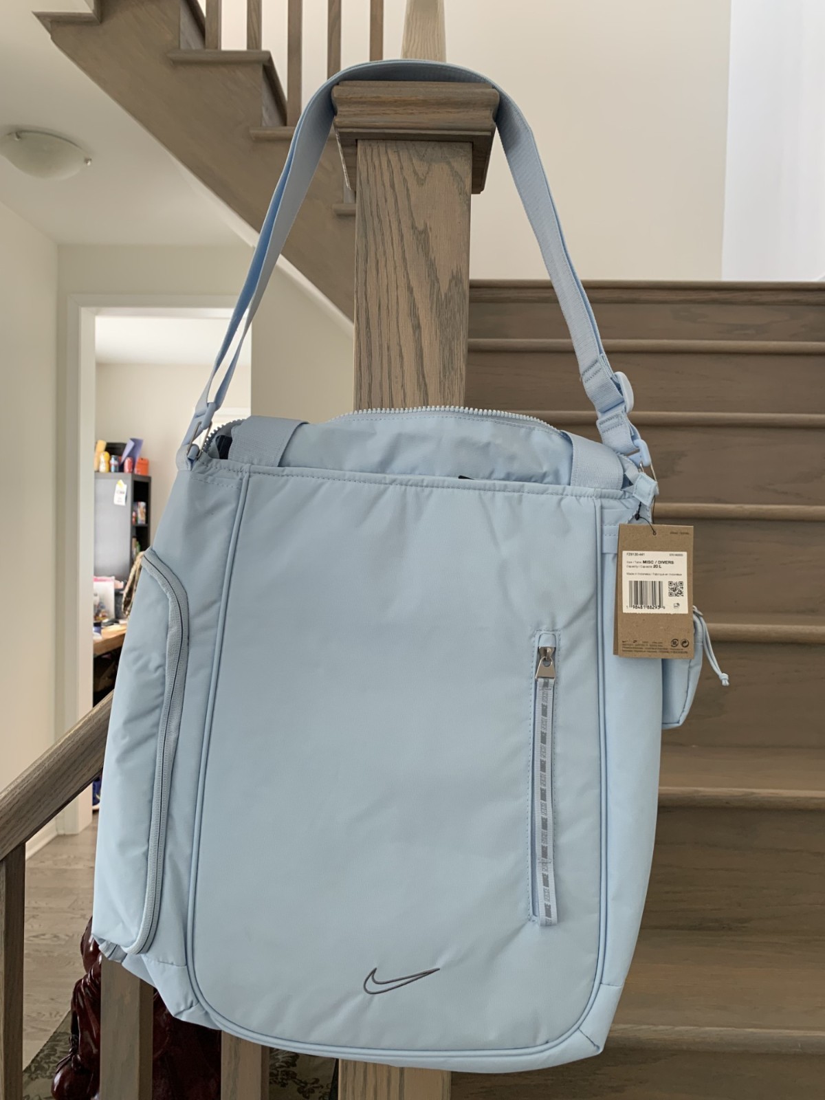 Nike Sportswear Commute Tote Bag (20L) Celestine Blue NEW FREE SHIPPING