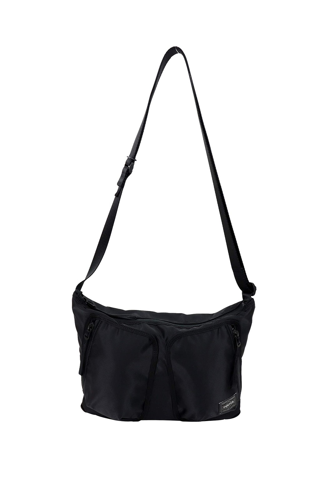 PORTER Compart Shoulder Bag, Black, 538-16164