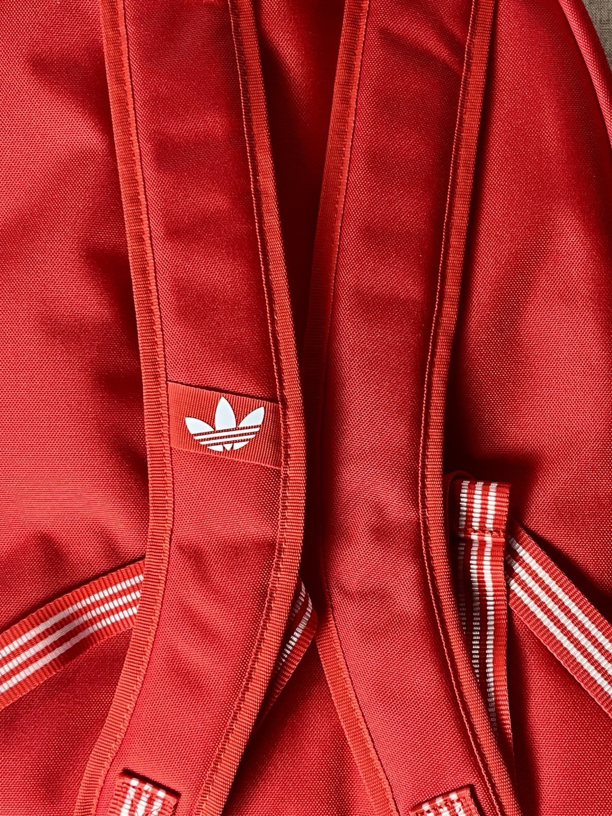 Adidas Adicolor Classic Backpack Red School Bag New With Tags NWT