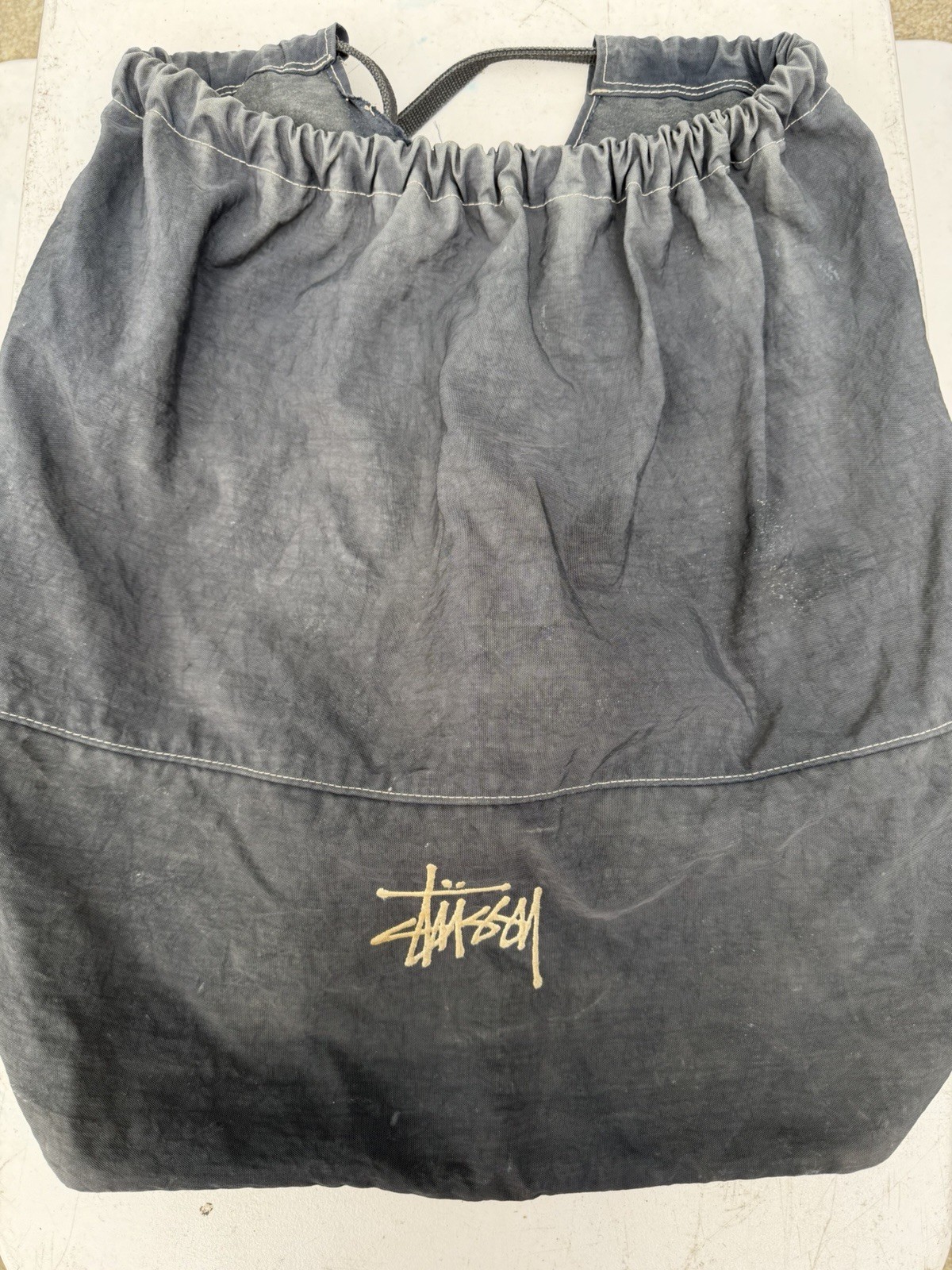 Rare Archival Vintage 90s Stüssy Outer Gear Oversized Nylon Sling Duffel Bag