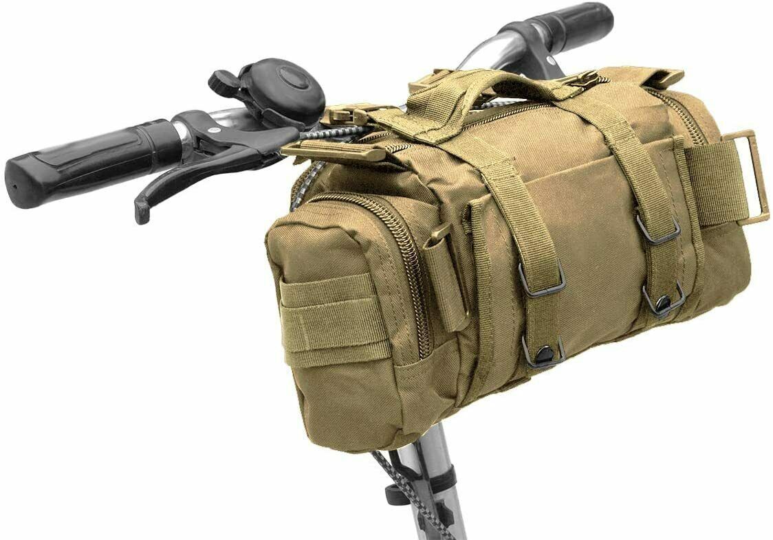 Tactical Military Chest Fanny Shoulder Waist Bag Hunting Bike Molle Camping Pack