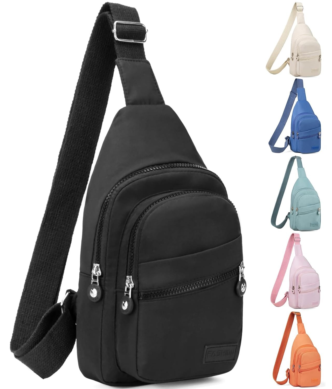 Small Sling Backpack Crossbody Bag for Women Men Banelu Small Sling Bag