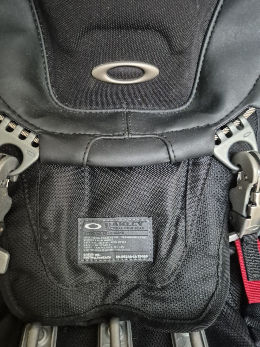 Oakley Tactical Field Gear Black Backpack