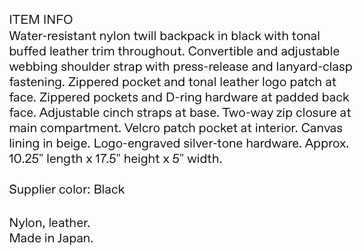 MASTERPIECE LIGHTNING Sling Bag Shoulder Bag Nylon BLK 02115-n