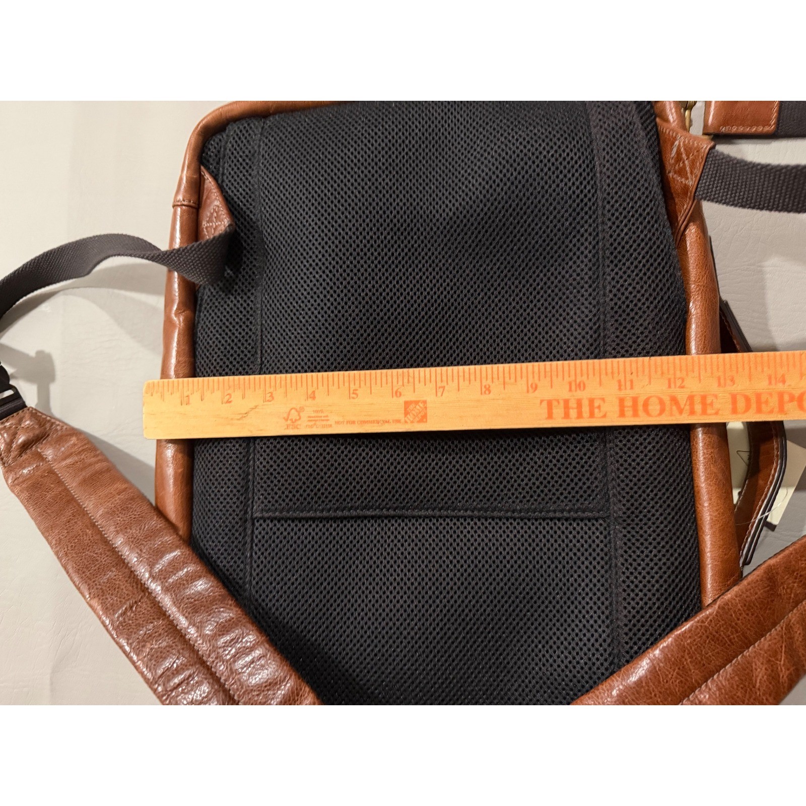 Fossil Buckner Convertible Backpack Briefcase Mens Cognac Leather NWT MBG9520222