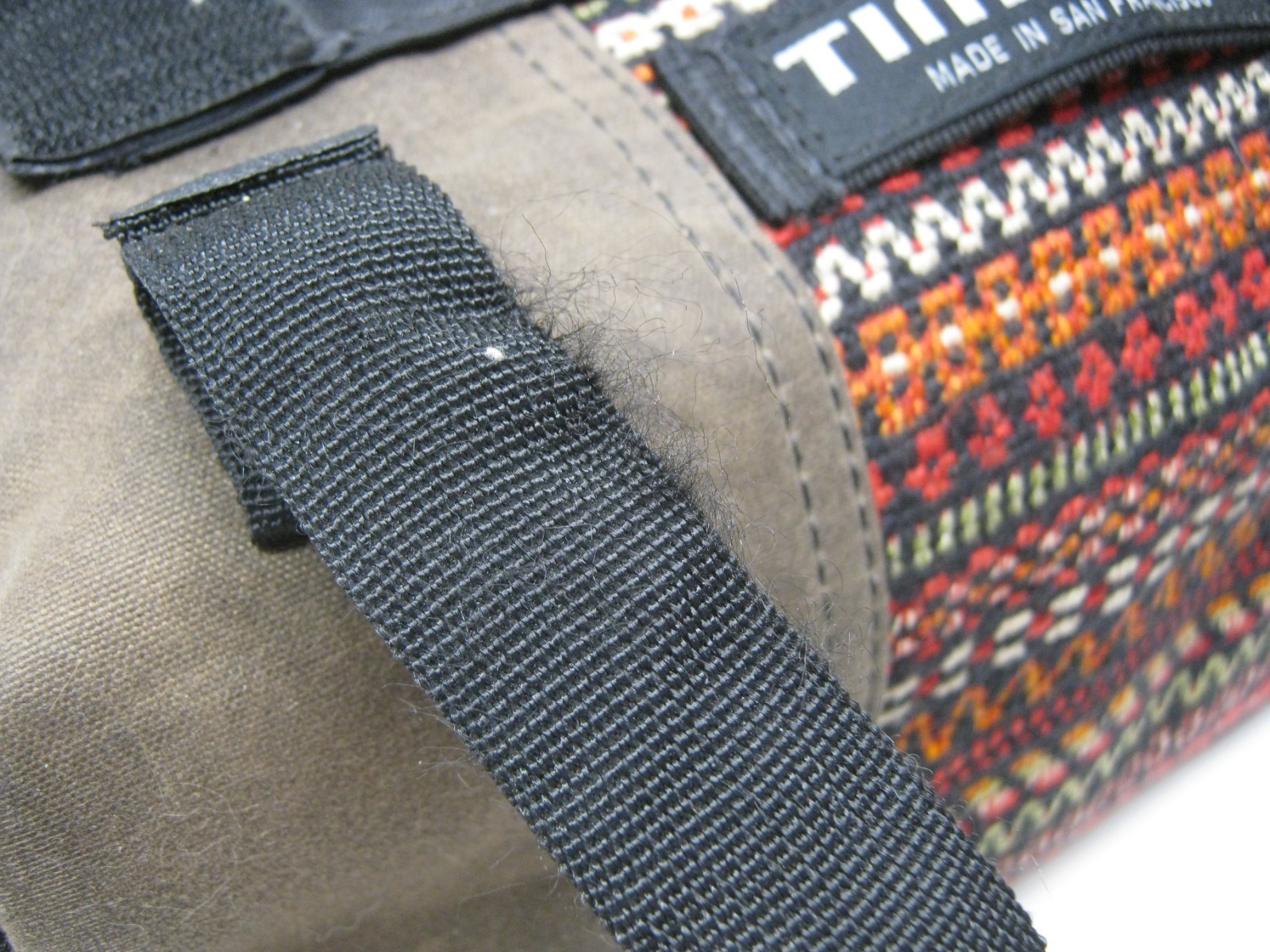 Timbuk2 Multi-Color SMALL Messenger Bag Brown Red Hippie San Francisco VTG?