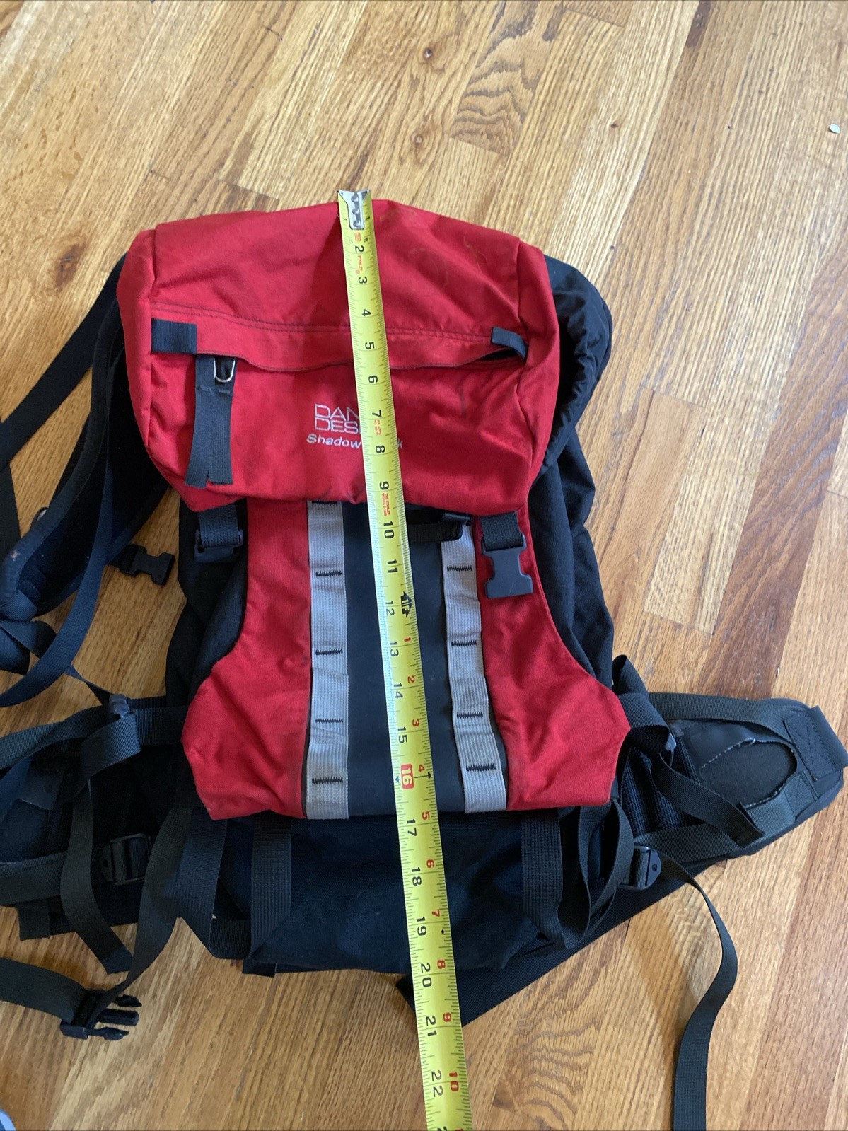 Dana Design Shadow Peak Red Black Backpack Day Bag Hiking M/L