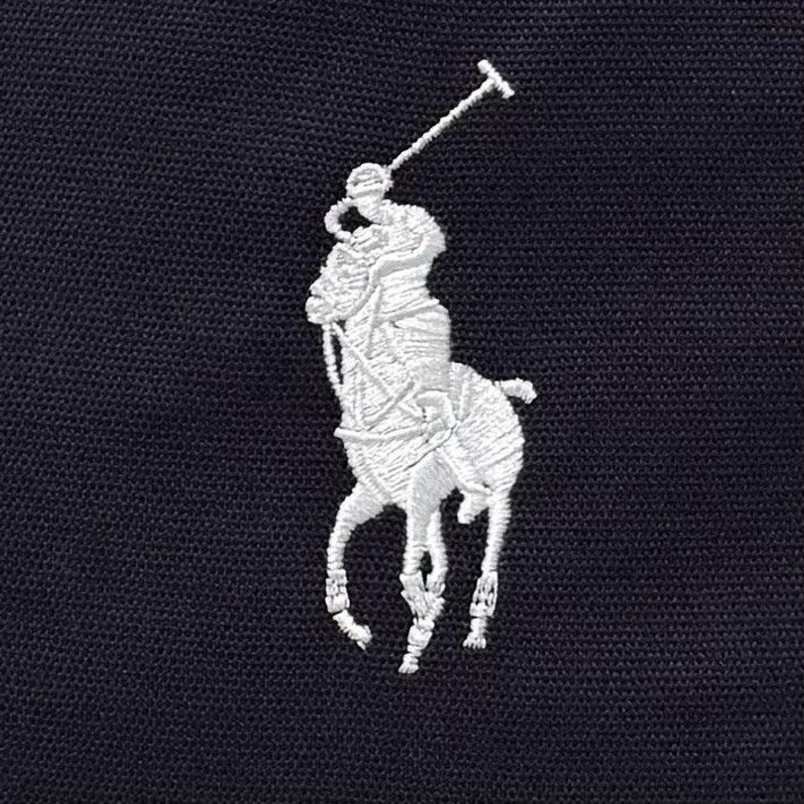 Polo Ralph Lauren Backpack Navy Blue Embroidered Logo School Travel Classic Bag