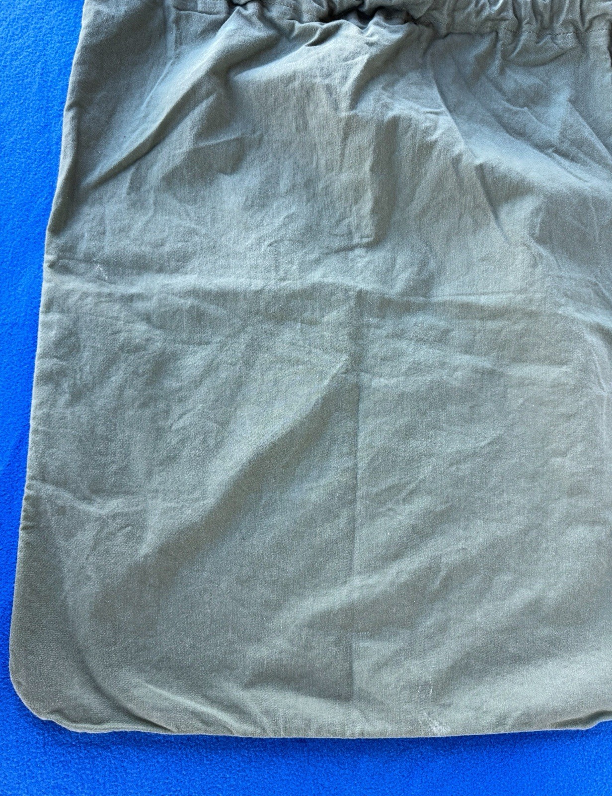 USGI Army OD Green Barracks Laundry Bag 100% Cotton Drawstring Military Surplus