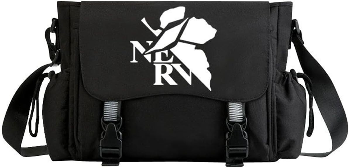Evangelion Diagonal Bag Total 7 Types Large Capacity 12.9×10.6×5.5in JAPAN NEW
