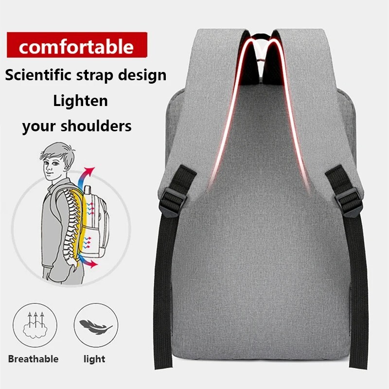 Business Backpack Waterproof, Men USB 15.6 Inch Laptop, school Backpack .