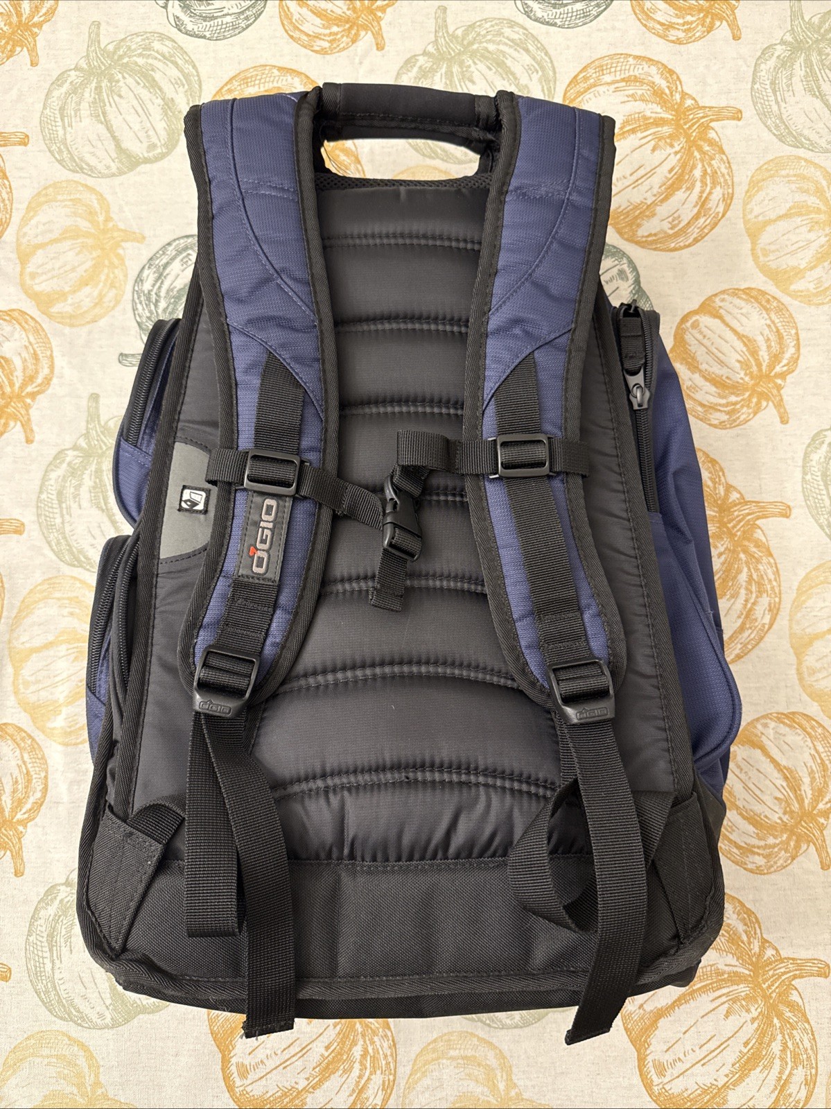 OGIO Metro Backpack Blue 16” Laptop Tech Bag Padded Compartments EUC