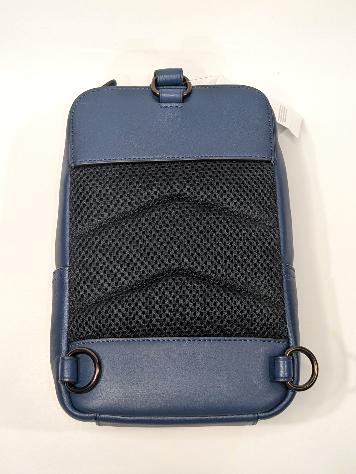 Coach Men’s Deep Blue Glovetanned Leather Gotham Sling Pack 13 (CM371) – NWT