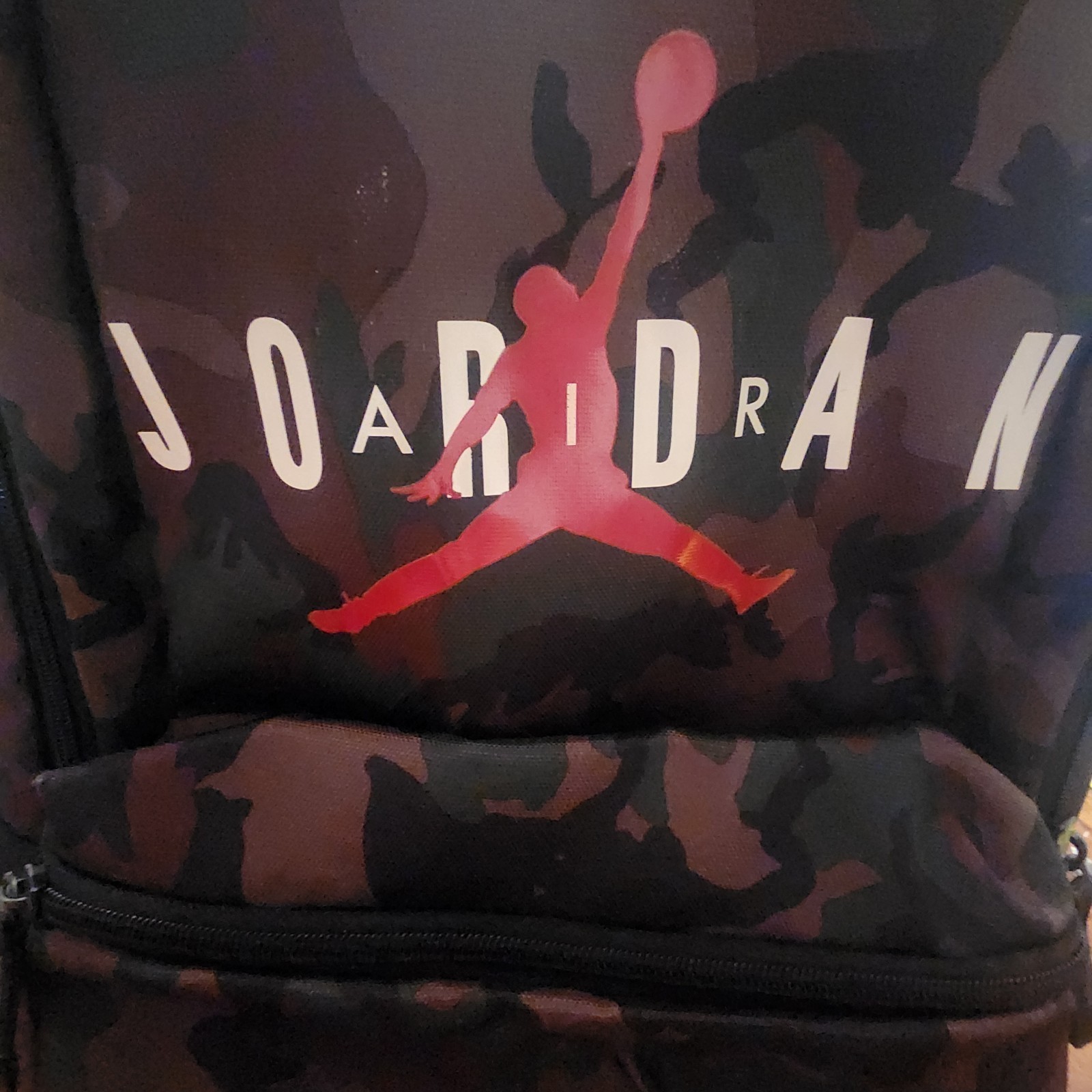 MICHAEL JORDAN AirJordan Camo Jumpman Classic Backpack School Sports Bag Laptop