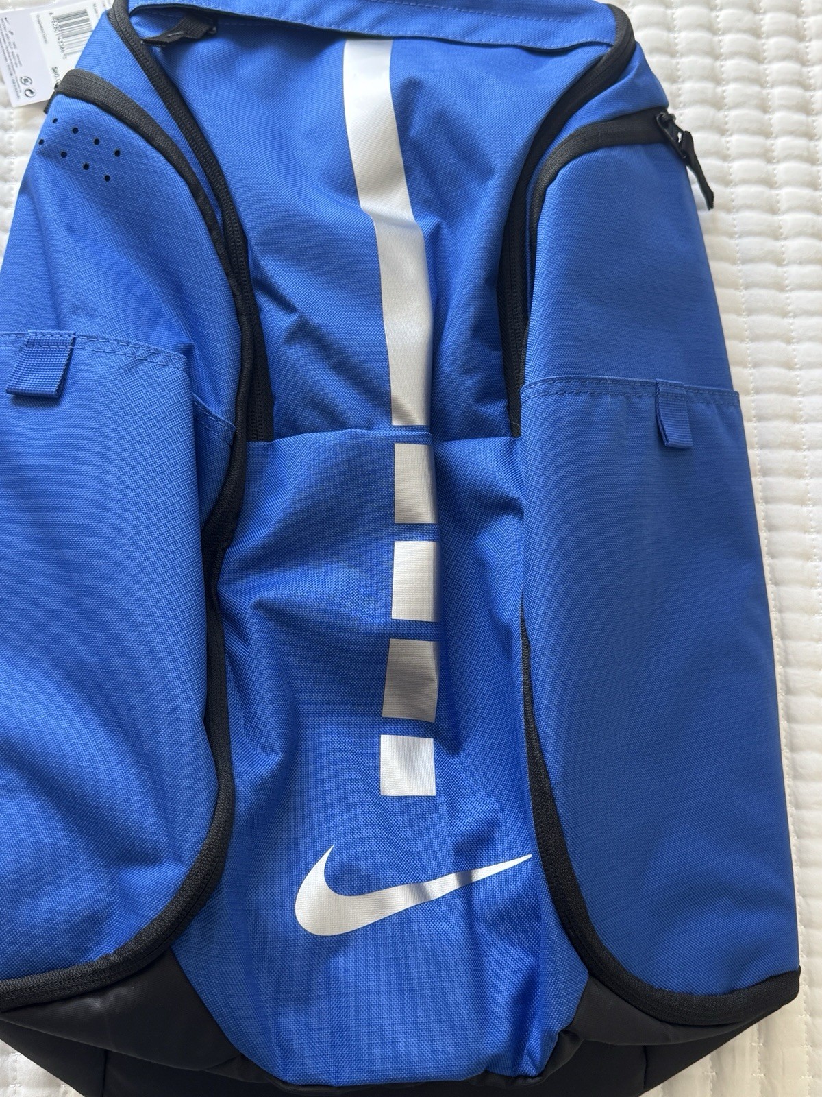Nike Hoops Elite Pro Backpack 38L Game Royal Blue Black Silver BA5554-480