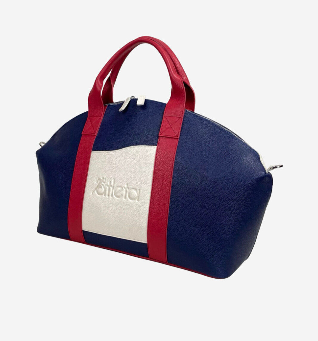 Prestige Sport Bag Full Grain Leather Luxury Duffle Handmade to Order in Italy