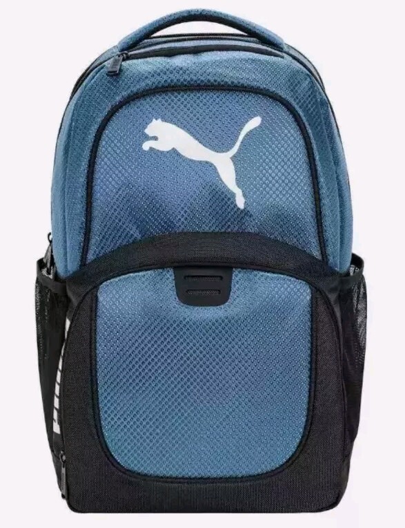 PUMA Challenger Backpack Fully Padded 15” Laptop Pocket Blue