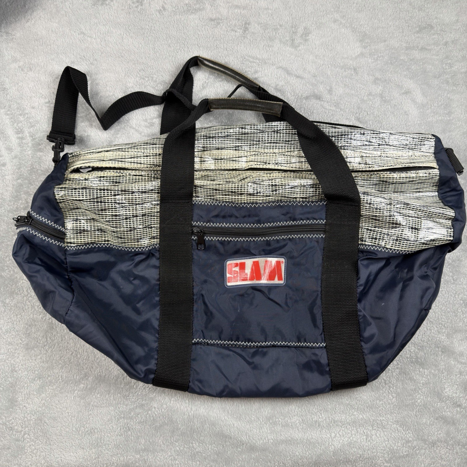 Slam Duffle Bag Navy With Embroidery BMW Oracle Racing
