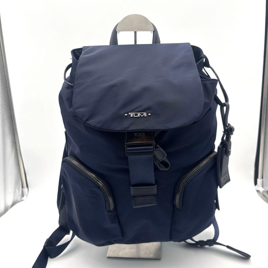 Regular price 63,800 yen TUMI backpack bag ladies midnight blue