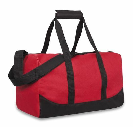 Lot Of 24 Duffle Bags Travel Size Sports Gym Blank 17″ Wholesale CHOOSE COLOR