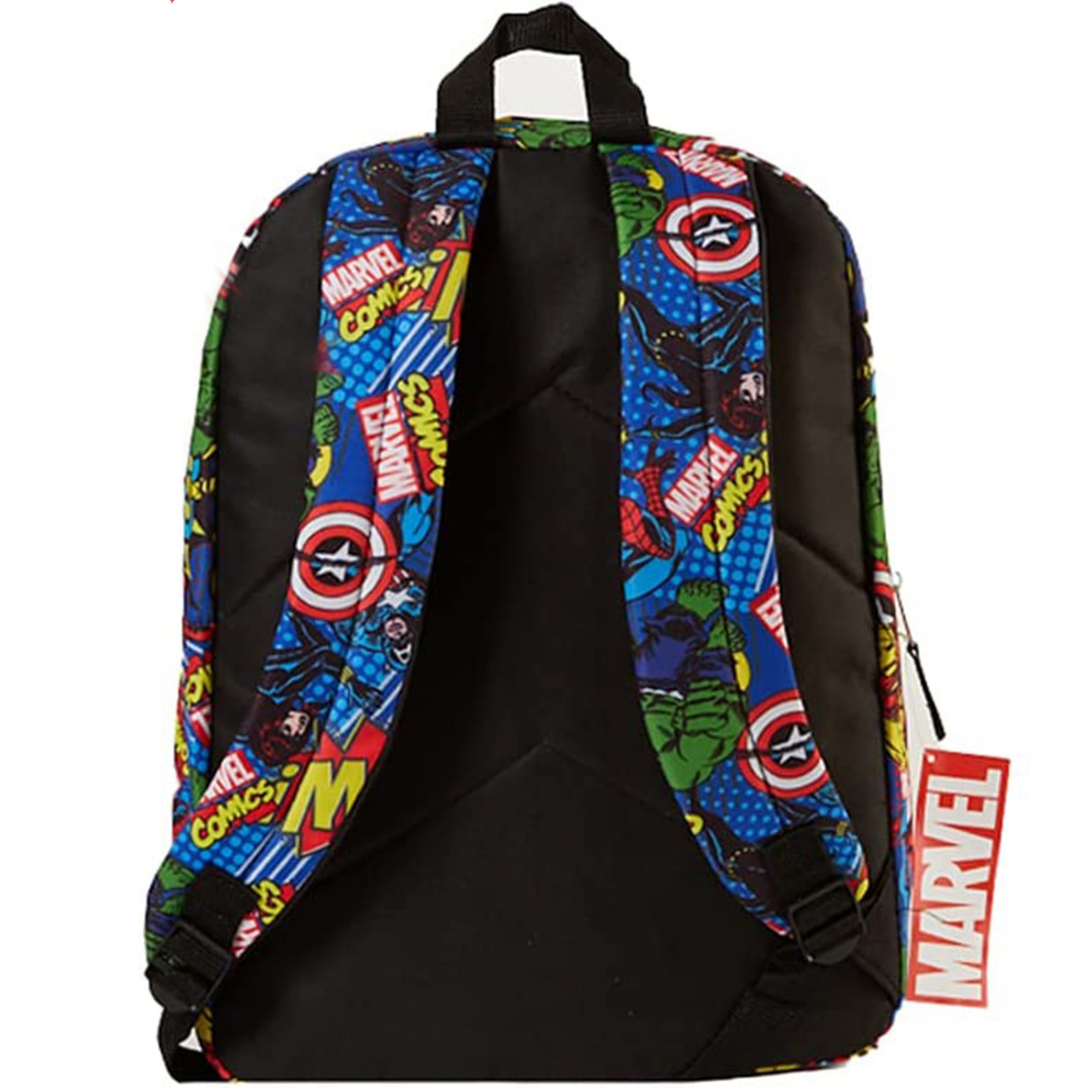 Avengers Classic Heroes Action Collage All Over Print 16″ Backpack Multi-Color