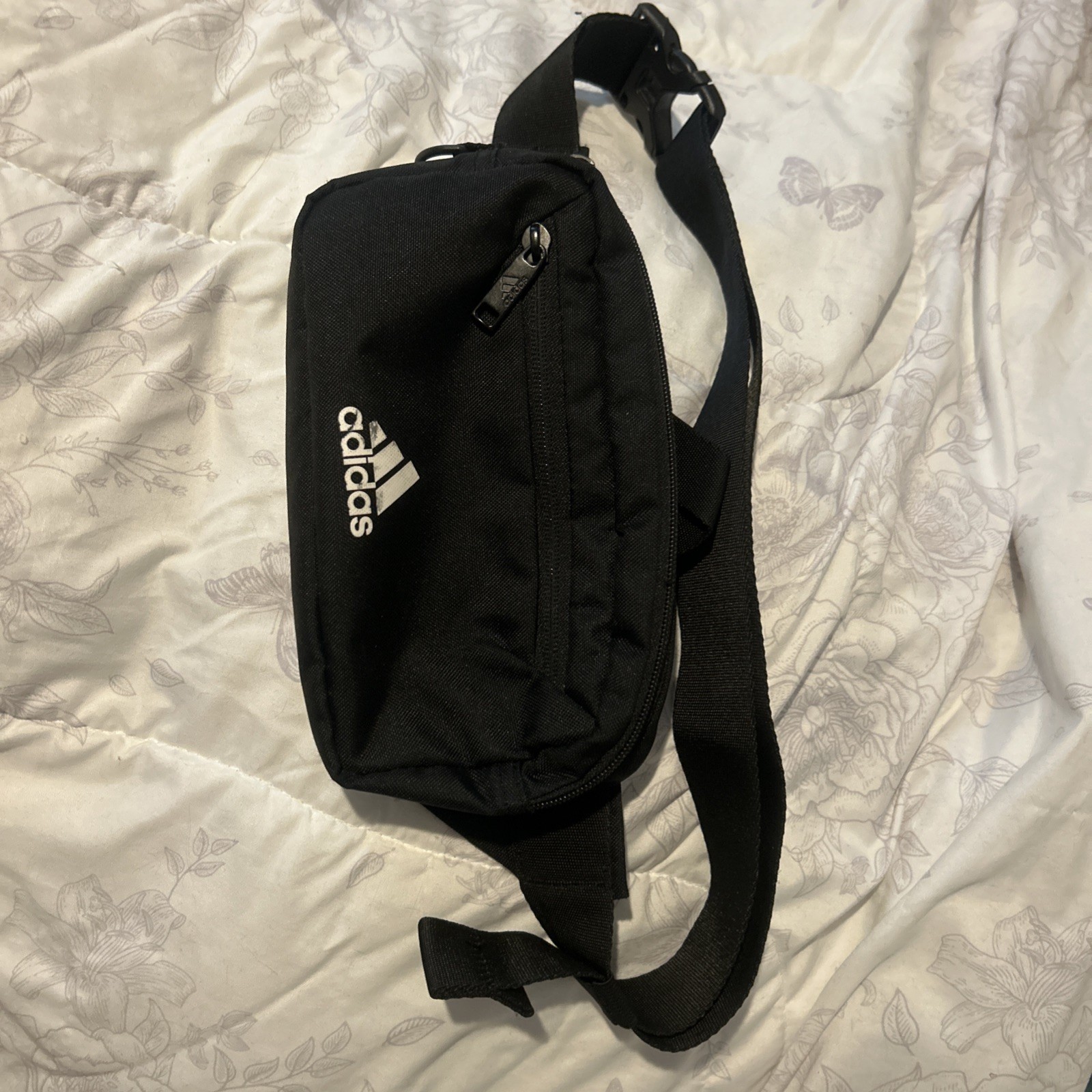 Adidas Unisex Must Have Fanny Pack Waist Belt Crossbody Travel Bag Black Y2K