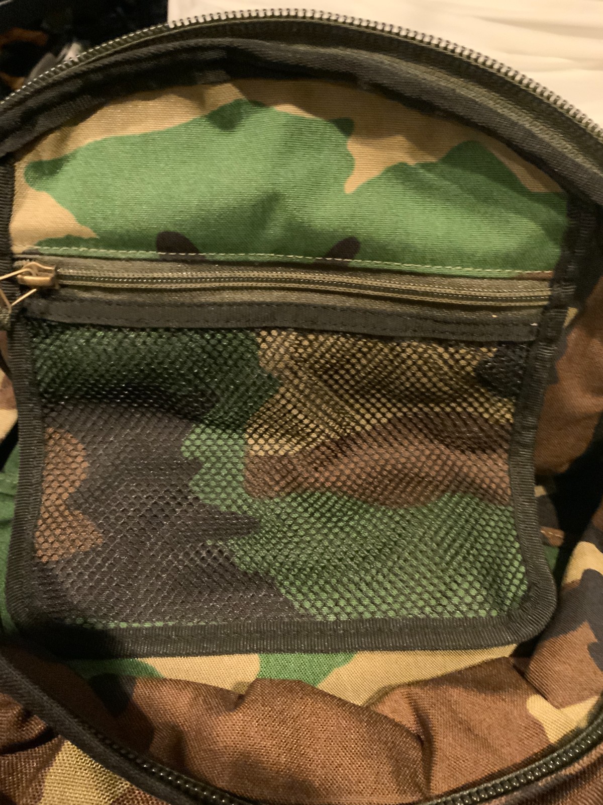 Tecovas Canyon Backpack Camo Waxed Canvas, Style# U30390CM00000OS, OS