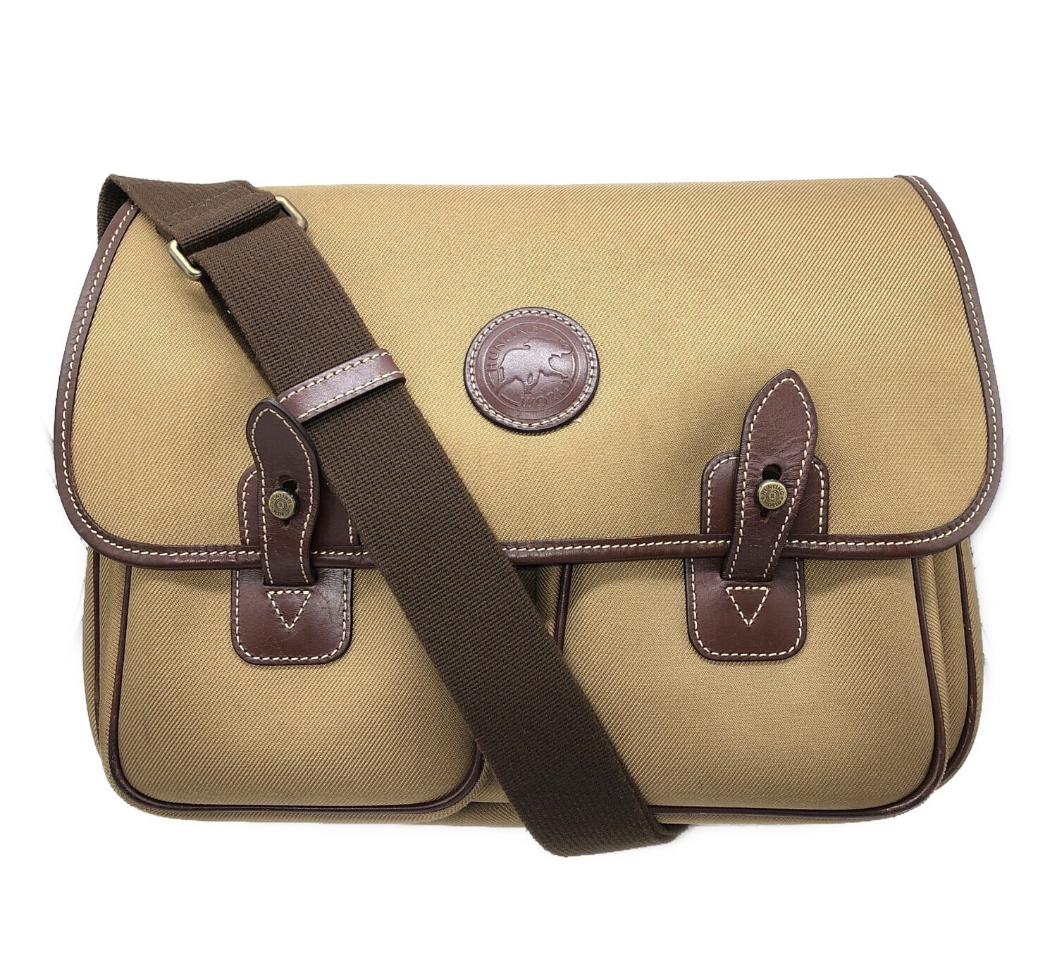HUNTING WORLD Shoulder bag Khaki Canvas 622103