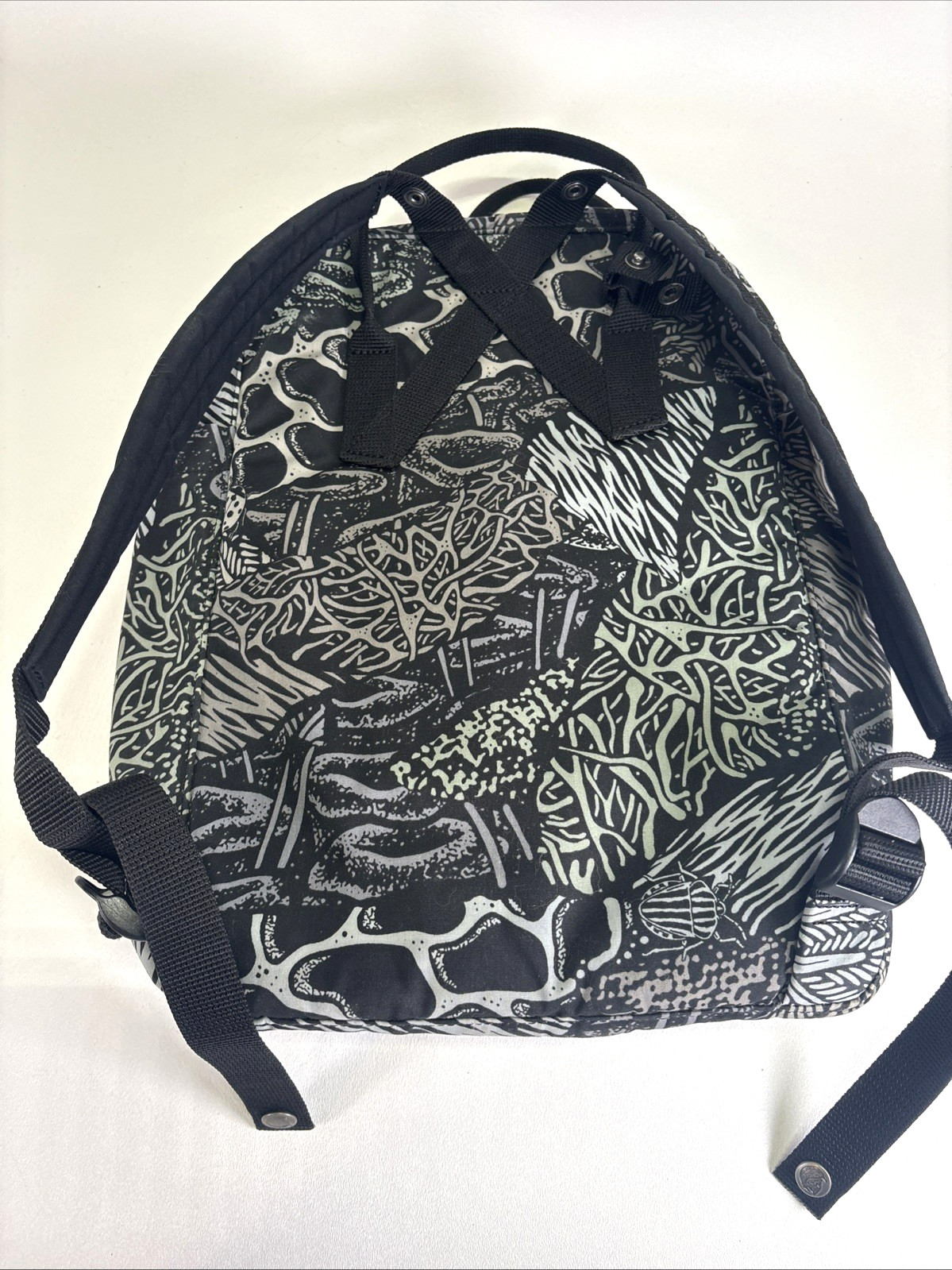Fjallraven Kanken Art Plus Backpack 16L Black Dark Woods Mander Laptop Bag 23634