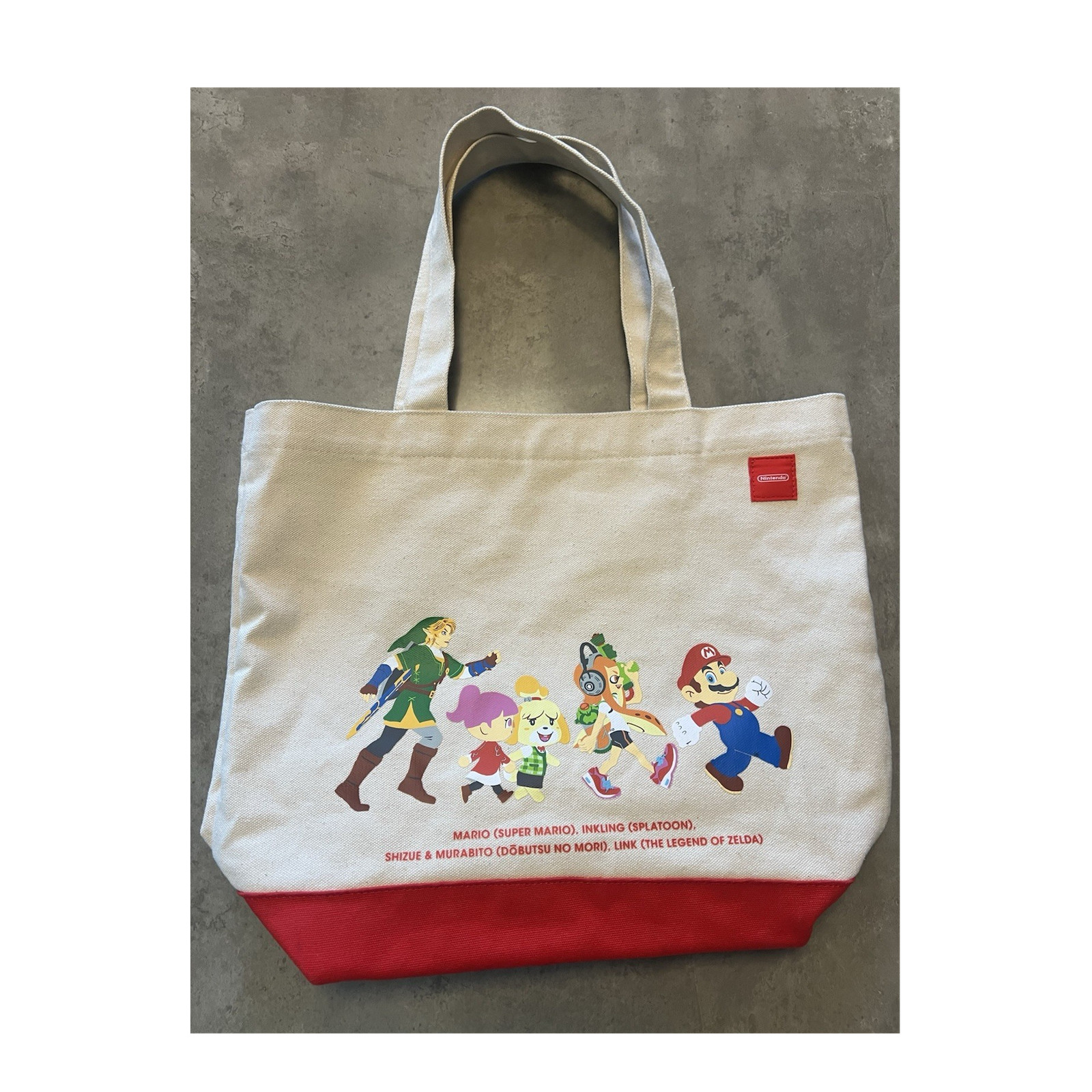 Nintendo TOKYO Tote Bag Mario Zelda Splatoon Animal Crossing