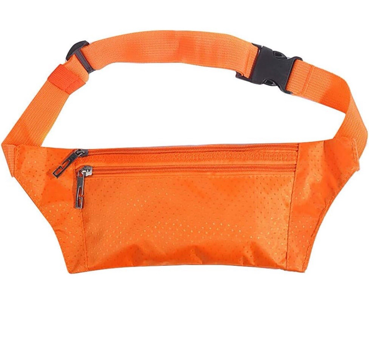 Men’s and Women’s Simple Leisure Solid Waterproof Sport Fitness Waist Pack
