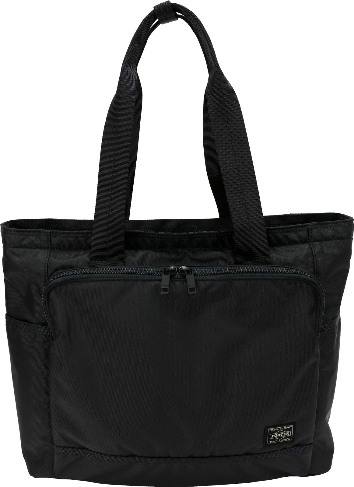 Yoshida PORTER FLASH TOTE BAG Black 689-05948 38x32x12cm Nylon NEW from Japan