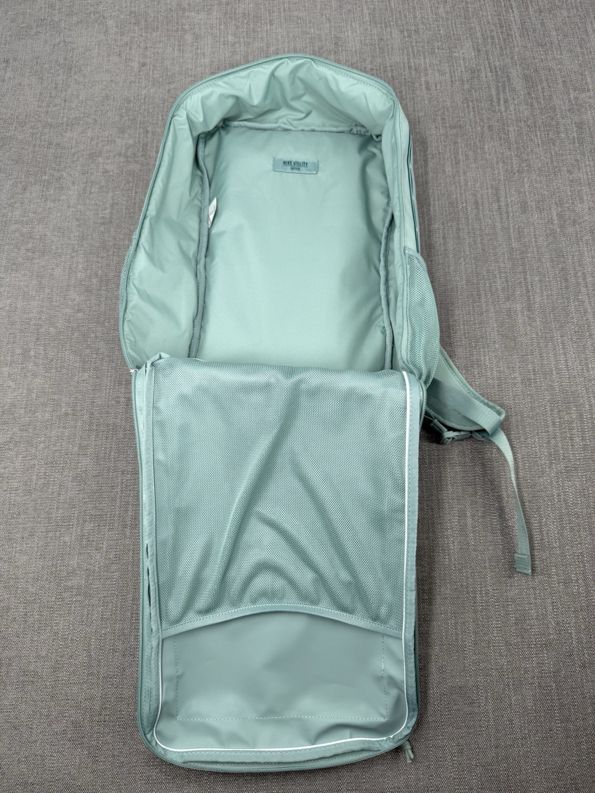 Nike Utility Speed Backpack Teal Green Laptop School Travel Bag Gym