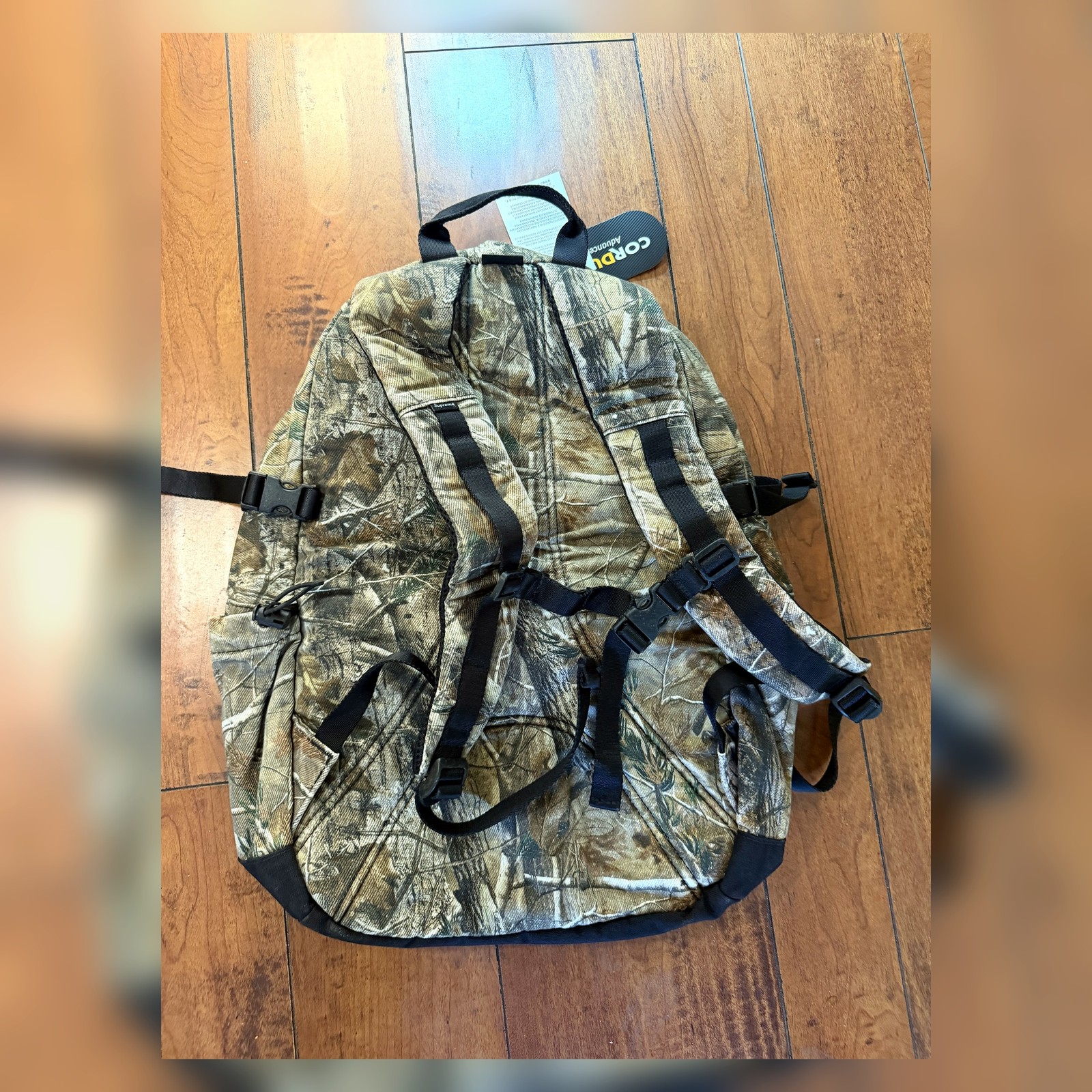 Supreme Denim Backpack Realtree Camo FW25 New