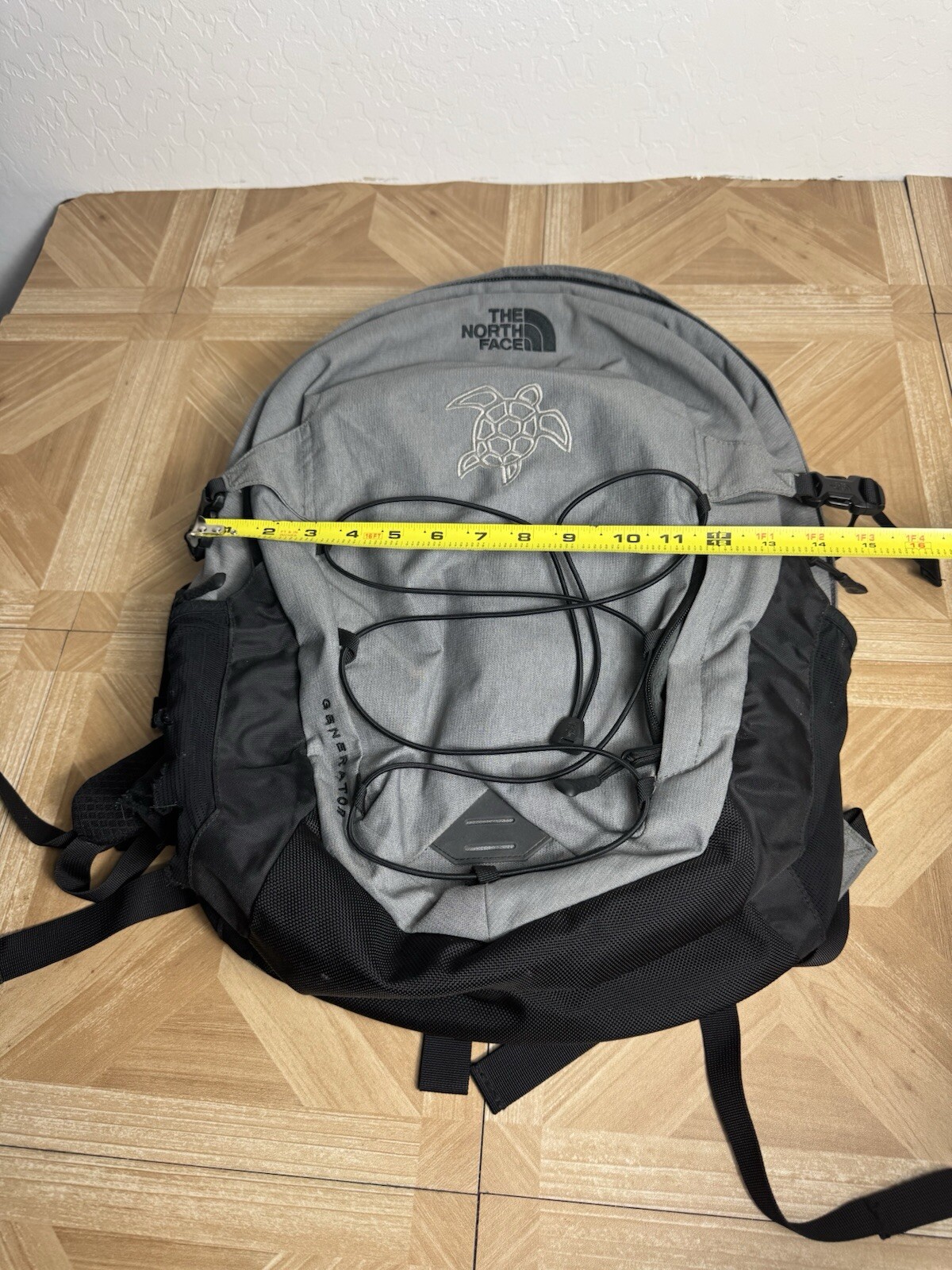 The North Face Generator Backpack Daypack Laptop Grey School Bag (turtle Logo)