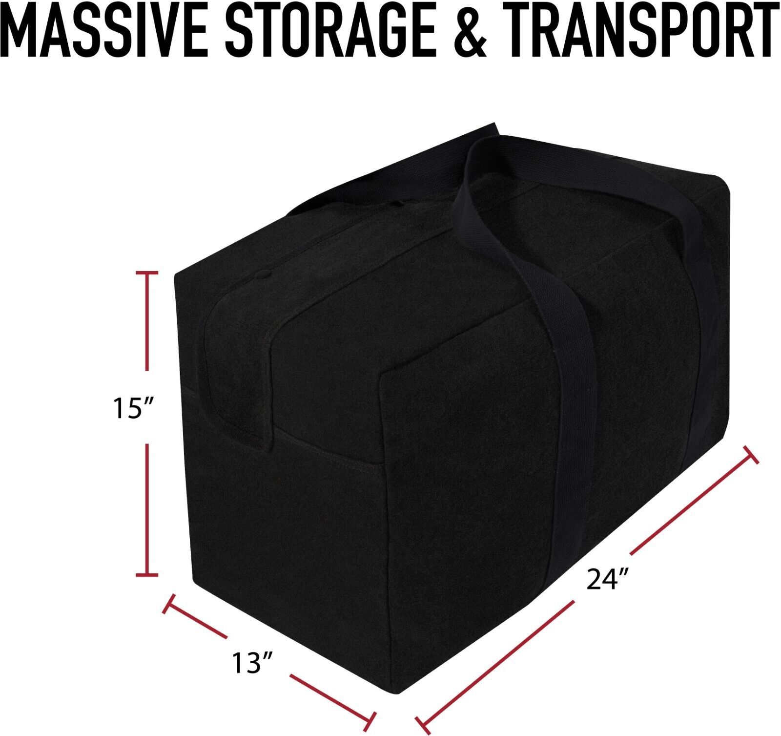 Rothco 3123 Tactical Military Heavy Duty Canvas Cargo Bag