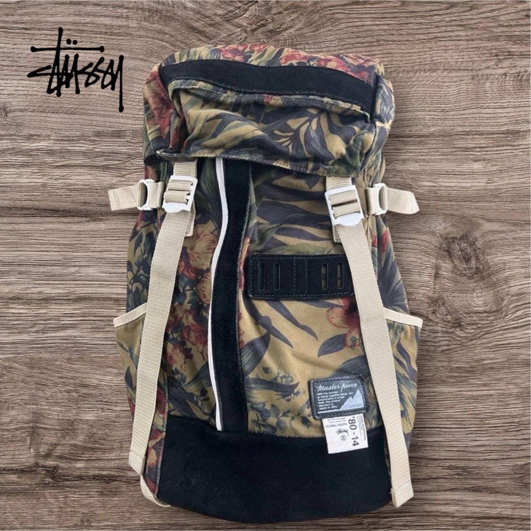 STUSSY DELUXE master-piece Garden Camo Backpack Backpack Excellent