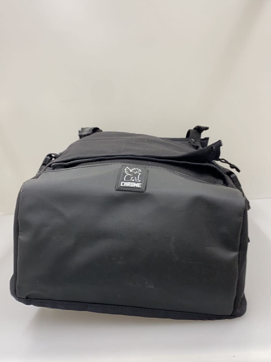 CHROME BARRAGE SESSION BACKPACK Nylon Backpack, Black (Solid Color)